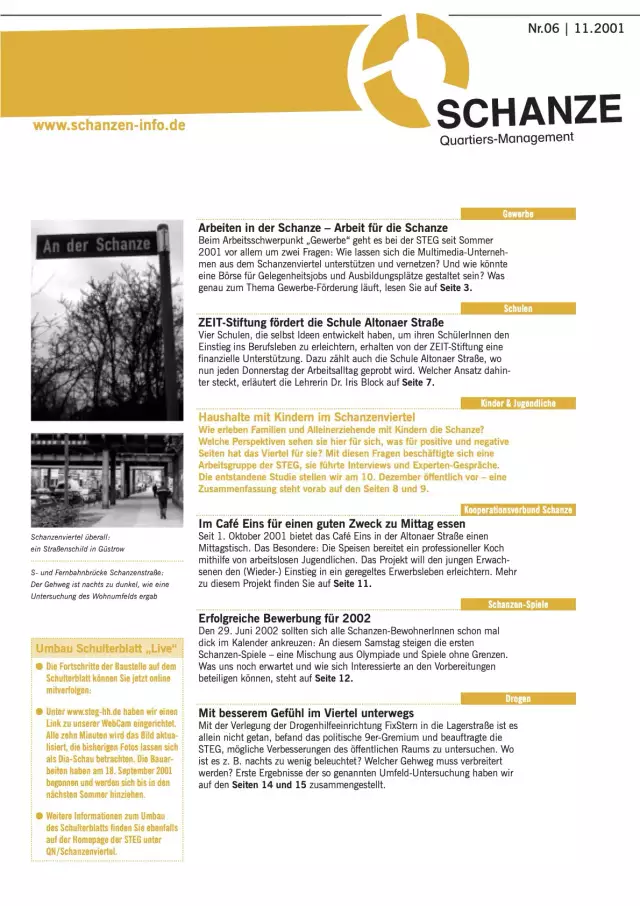 Schanzen-Info, Cover Nr. 6