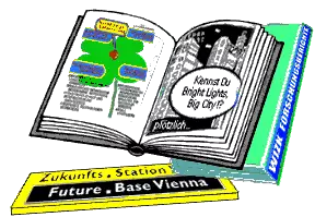 Zukunfts.Station Wien, Bildelement Website von 1997